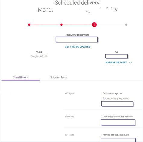 fedex out of delivery area.